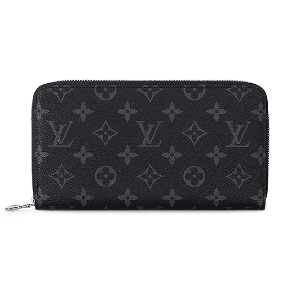 Ví Nam Louis Vuitton LV Zippy Organizer M82081 Màu Đen Xám