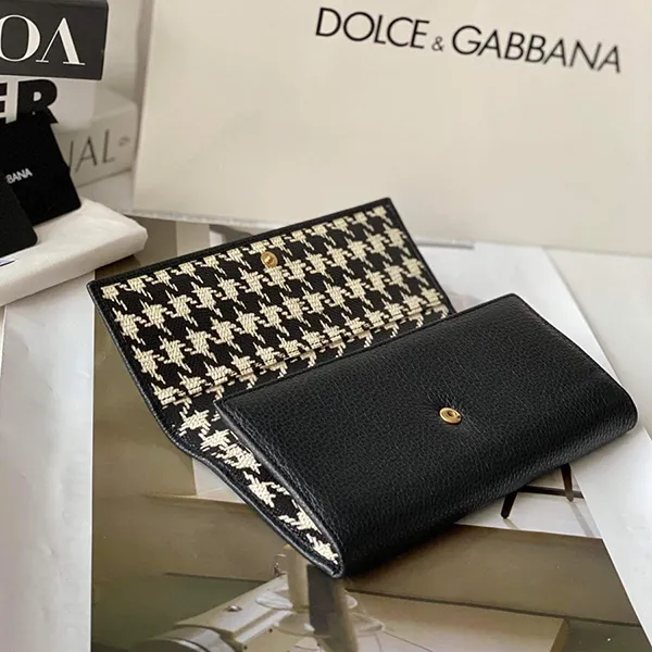 Ví Nữ Dolce & Gabbana DG BI0087B537200034A80999 Màu Đen