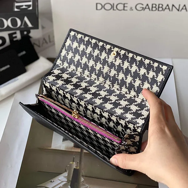 Ví Nữ Dolce & Gabbana DG BI0087B537200034A80999 Màu Đen