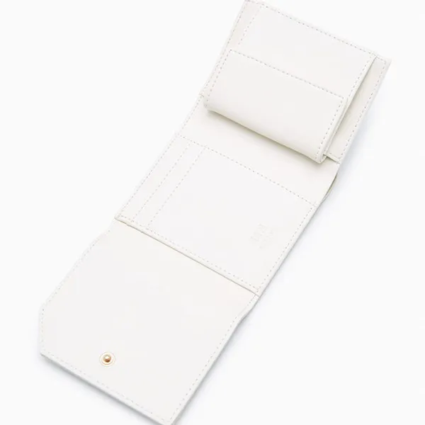 Ví Nữ Lyn Thunder Flap Wallet On Chain - Ivory LL25FWS017 Màu Trắng Kem