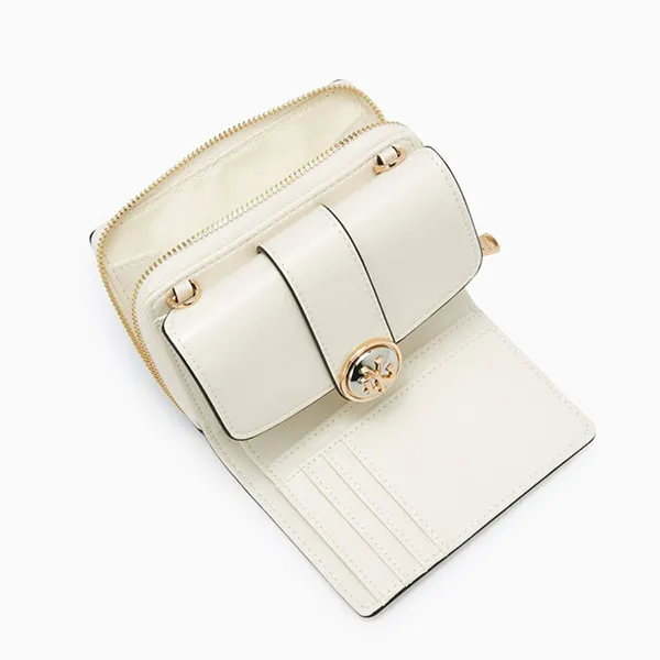 Ví Nữ Lyn Venus Short Wallet On Chain - Ivory L25FWWB010 Màu Trắng Kem
