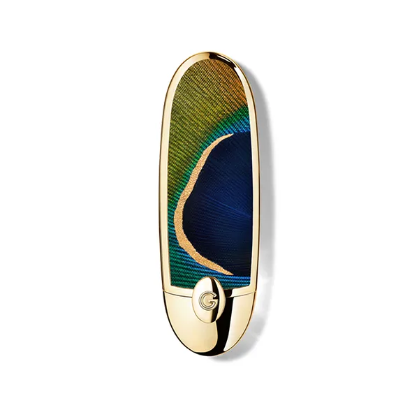 Vỏ Son Guerlain Rouge G The Peacock Case Màu Xanh