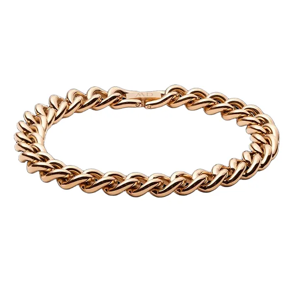 Vòng Đeo Tay Daniel Wellington Chunky Chain Bracelet Rose Gold Màu Vàng Hồng