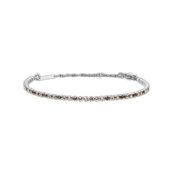 Vòng Đeo Tay Daniel Wellington Classic Tennis Bracelet Honey Combo Silver Màu Bạc