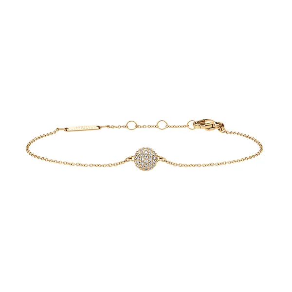 Vòng Đeo Tay Daniel Wellington Pavé Crystal Bracelet G DW00400641 Màu Vàng