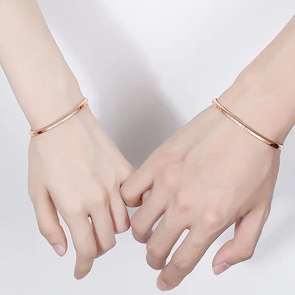 Vòng Đeo Tay Đôi LiLi Jewelry Love Sunshine LILI_349995 Màu Vàng Hồng