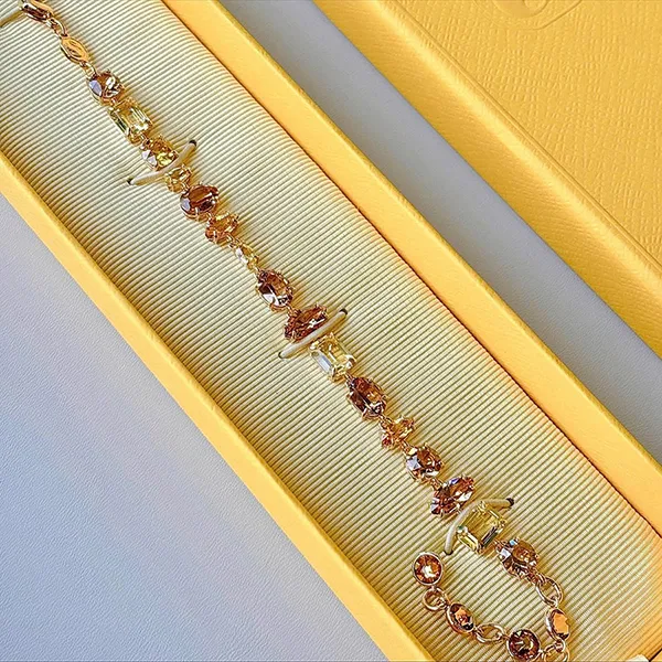 Vòng Đeo Tay Nữ Swarovski Gema Bracelet in Gold-tone Metal Màu Vàng