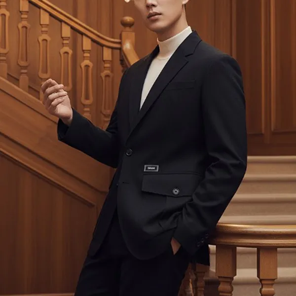 Áo Khoác Blazer Nam Dsquared2 S74BN1248 S40320 900 Màu Đen Size 44