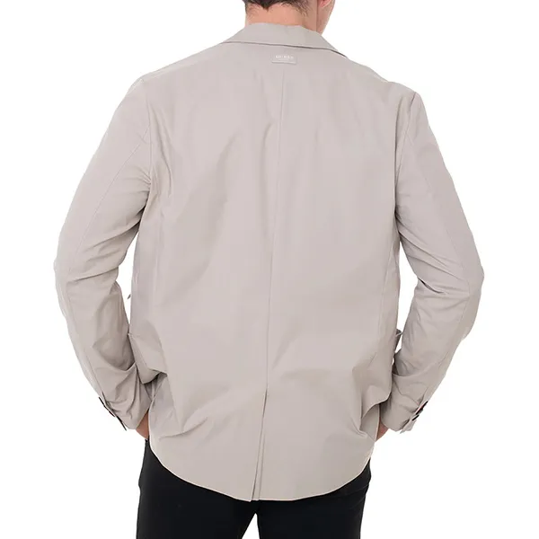 Áo Khoác Blazer Nam Guess Jeans M3YN15_WFKQ0_G1CA Màu Be Size S