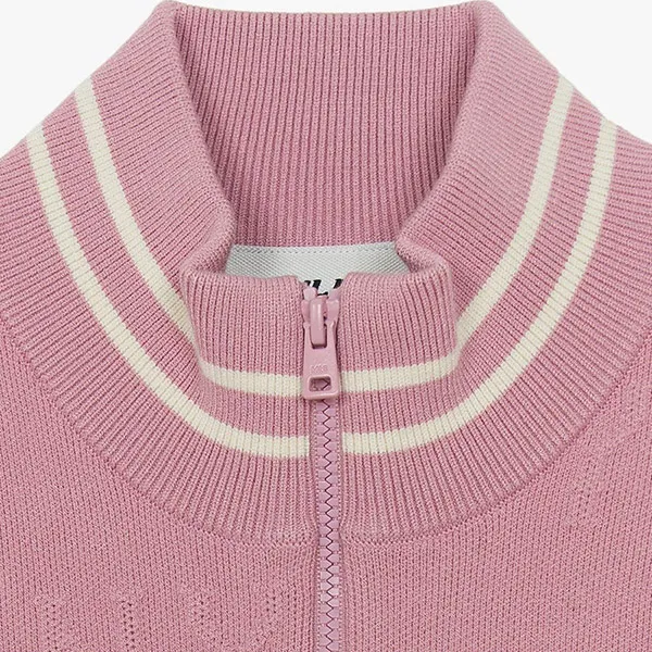 Áo Khoác Nữ MLB Classic Monogram Tonal Zip-Up New York Yankees 3FKCM0154-50PKL Màu Hồng