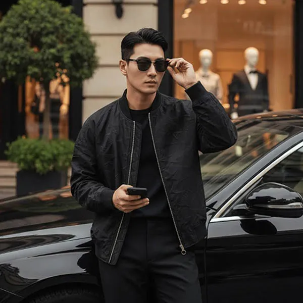 Áo Khoác Nam Armani Exchannge 3RZBL4 ZN1SZ 1200 Màu Đen Size S