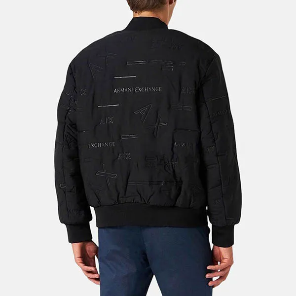 Áo Khoác Nam Armani Exchannge 6LZB04 ZNUDZ 22BA Màu Đen Size XS