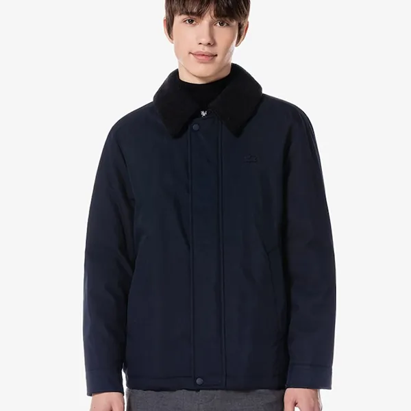 Áo Khoác Nam Lacoste Men's BH672E - 166 Màu Xanh Navy Size 48