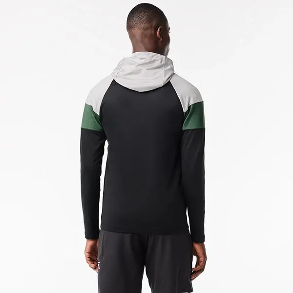 Áo Khoác Nam Lacoste Stretch Fabric Sport Sweatshirt SH1088 M4I Phối Màu Size 4