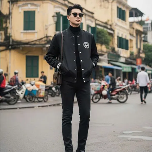 Áo Khoác Nam Replay M8441 098 Màu Đen Size S