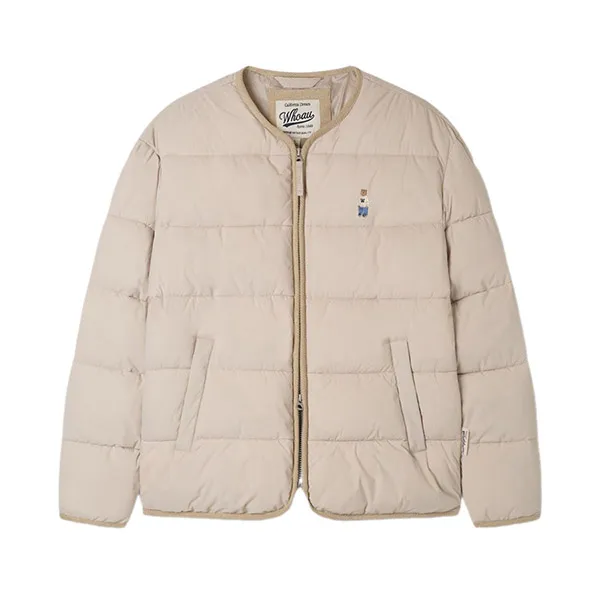 Áo Khoác WHOAU Light Padded Jacket WHJPF4911U Màu Beige