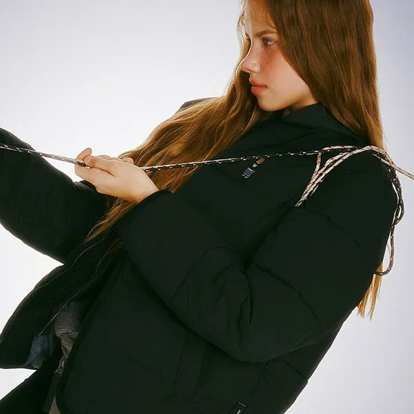 Áo Khoác WHOAU Light Padded Jacket WHJPF4911U Màu Đen