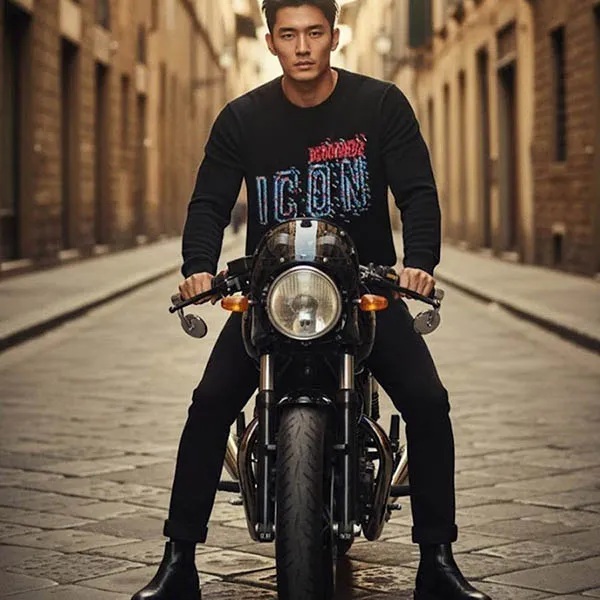 Áo Len Nam Dsquared2 S74HA0014 S18323 961 Màu Đen Size M