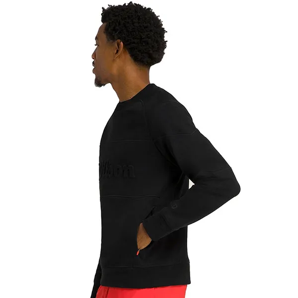 Áo Nỉ Sweater Nam Wilson Millennium Crewneck 114511 - BKA Màu Đen Size S