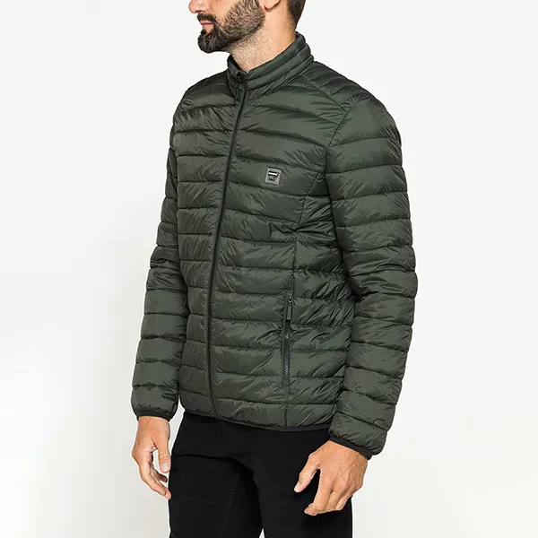 Áo Phao Lông Vũ Nam Carrera Jeans 408Y1417X_780 Màu Xanh Rêu Size M