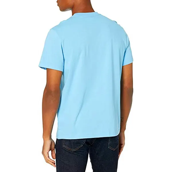 Áo Phông Lacoste Men's Crew Neck Pennants L Badge Cotton T-Shirt TH7417 709 Màu Xanh Blue Size 5