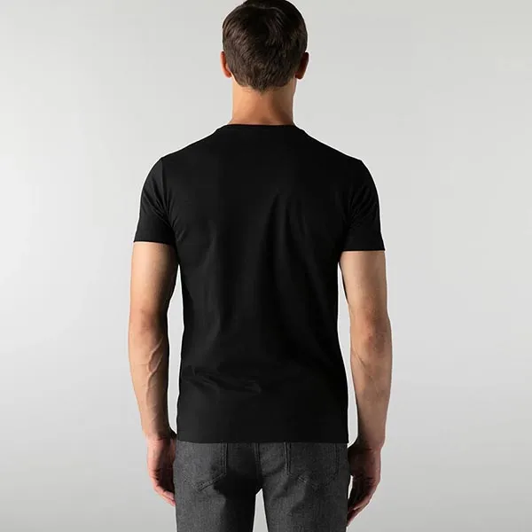Áo Phông Nam Lacoste Men's T-Shirt TH2216 16S Màu Đen Size 2
