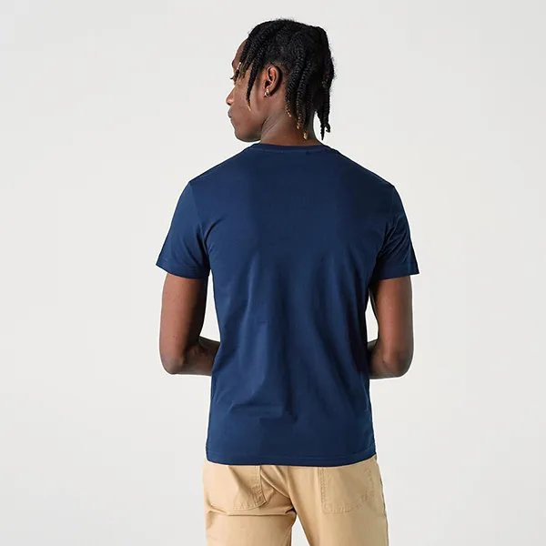 Áo Phông Nam Lacoste Slim Fit Tshrit TH0229.29L Màu Xanh Navy Size 2