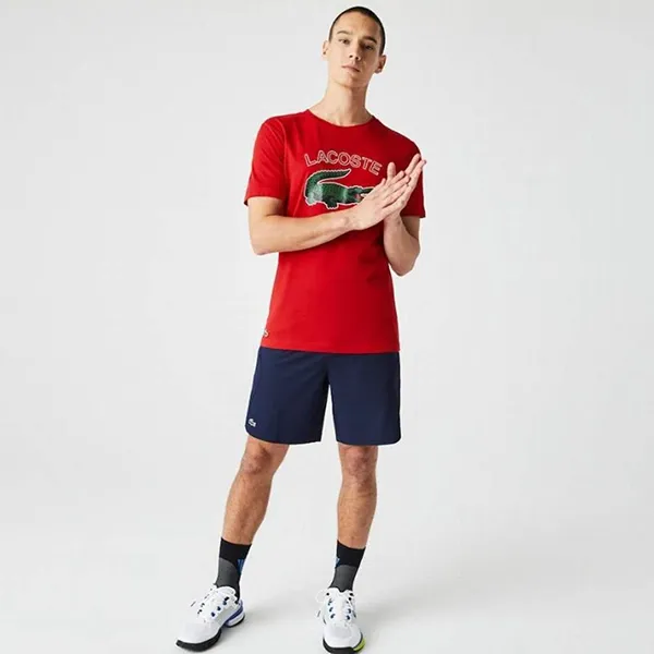 Áo Phông Nam Lacoste Sport T-shirt Red Màu Đỏ Size 3