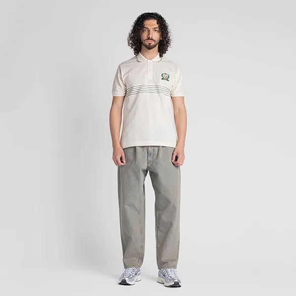 Áo Polo Nam Lacoste Men's Classic Fit L.12.12 Embroidered Shield PH0037 - XFJ Màu Kem Size 4