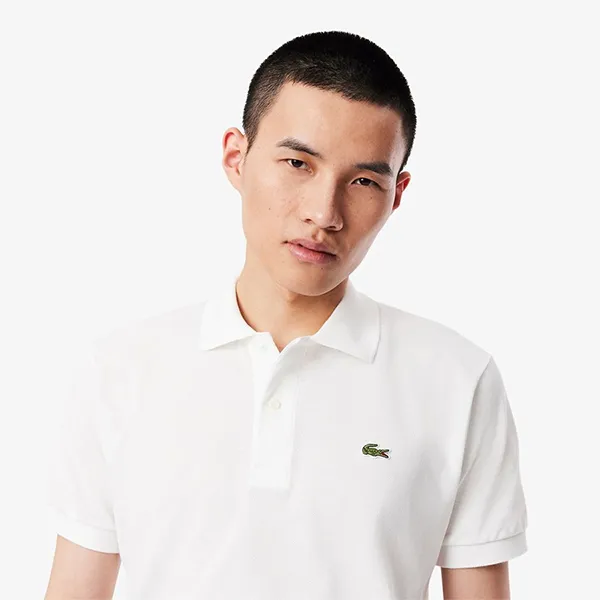 Áo Polo Nam Lacoste Nam L.12.12 Original Piqué L1212-10 001 Màu Trắng