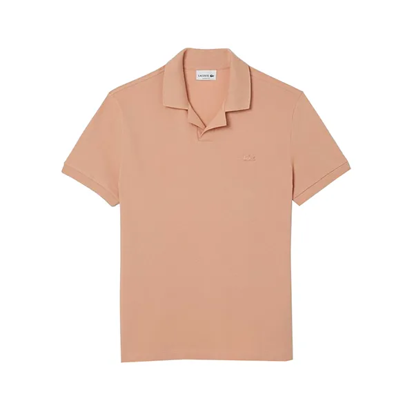Áo Polo Nam Lacoste Paris PH0084 ZIH Classic Fit Màu Be Size 5