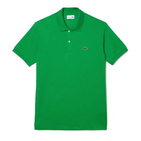 Áo Polo Nam Lacoste Slim Fit L1212 00 L94 Màu Xanh Lá Size XS