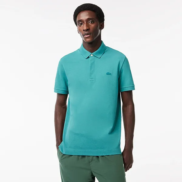 Áo Polo Nam Lacoste Smart Paris Cotton Piqué PH5522-SI0 Màu Xanh Size 3