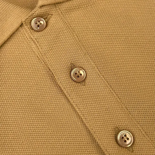 Áo Polo Nam Versace Beige With Medusa Logo Printed A89507S 1A14046 2NH70 Màu Be Size XS