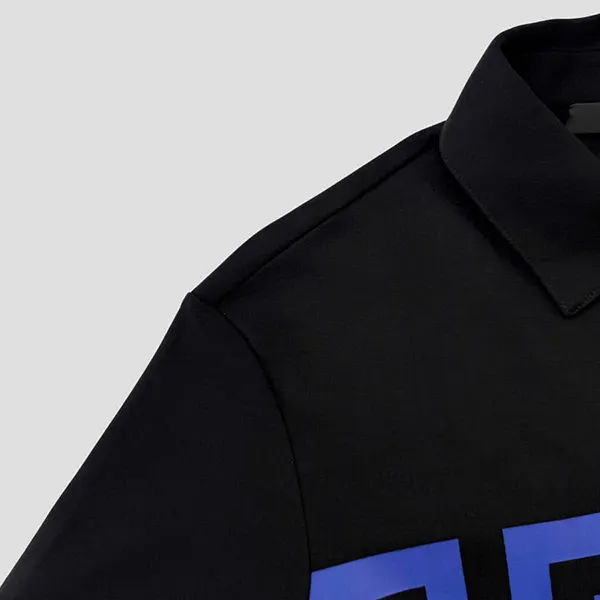 Áo Polo Nam Versace Navy Greco Pattern 1019259 1A13841 2BB60 Màu Xanh Đen Size XS