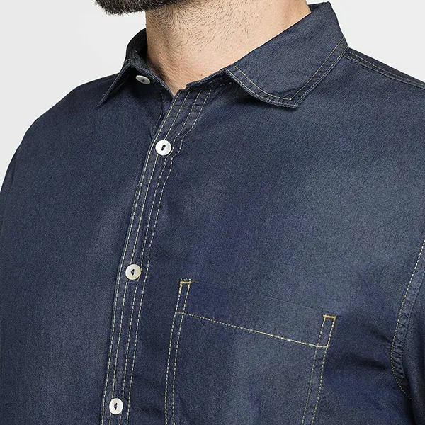 Áo Sơ Mi Nam Carrera Jeans 211A1227A_700 Màu Xanh Denim Size M