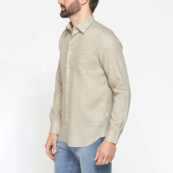 Áo Sơ Mi Nam Carrera Jeans T213A1254A_109 Màu Be Size M