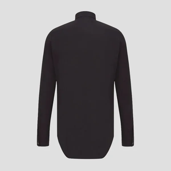 Áo Sơ Mi Nam Dior Black With Bee Logo Embroidered 733C554B2088 Màu Đen Size 37