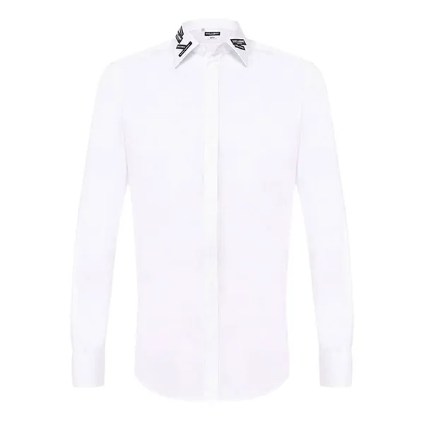 Áo Sơ Mi Nam Dolce & Gabbana D&G Martini G5FT7Z Màu Trắng Size 40