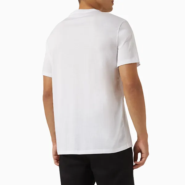 Áo Thun Nam Armani Exchange Logo Tròn 7VZTRD ZJ9AZ Tshirt Màu Trắng Size S