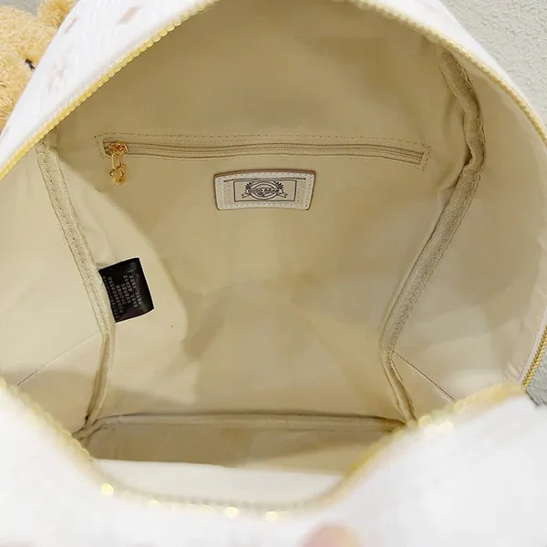 Balo Nữ Guoo Bear GU1173 Màu Trắng Sữa Size XL