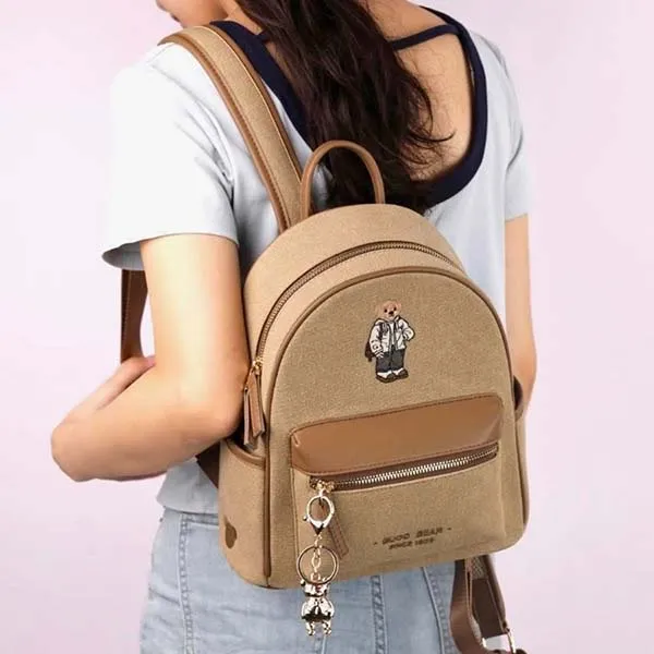 Balo Nữ Guoo Bear GU8005-20030 Màu Nâu Size M