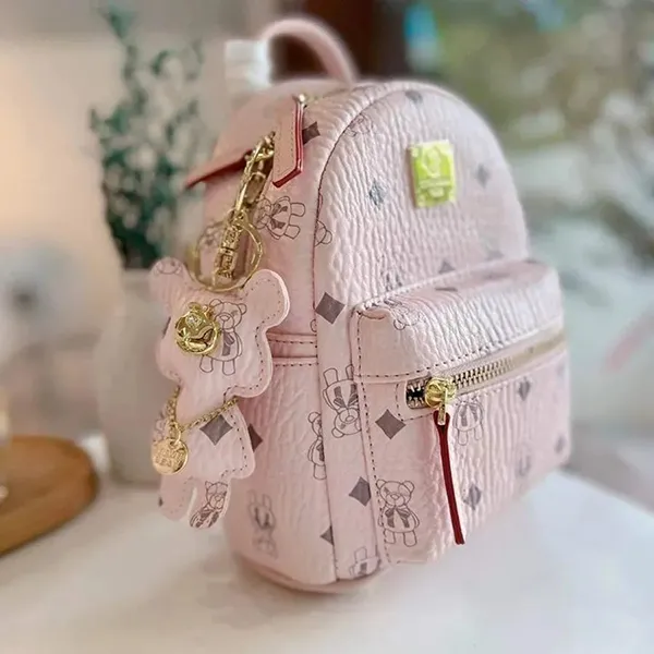 Balo Nữ Guoo Bear GU8020 Màu Hồng Size S