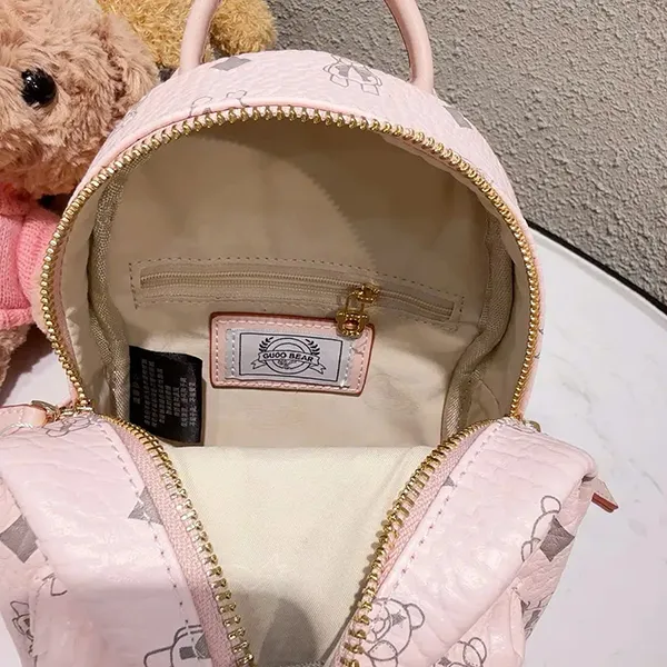 Balo Nữ Guoo Bear GU8020 Màu Hồng Size S