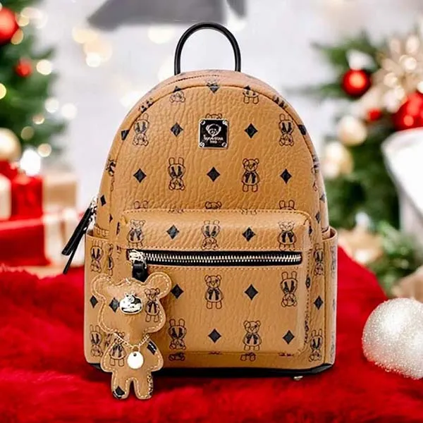 Balo Nữ Guoo Bear GU8021-13730 Màu Nâu Size M