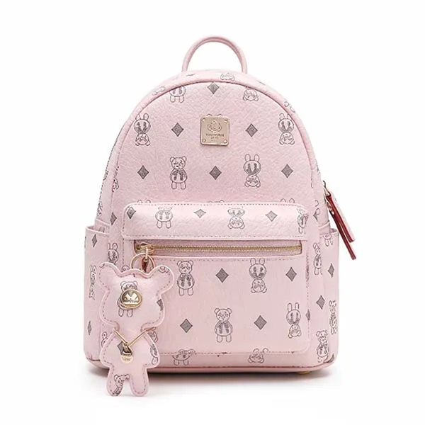 Balo Nữ Guoo Bear GU8021-23720 Màu Hồng Size M