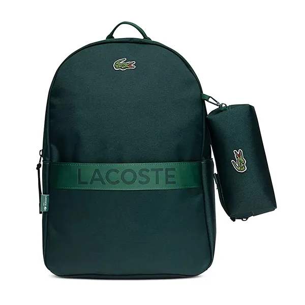 Balo Unisex Lacoste 9A6214 YZP Màu Xanh Lá