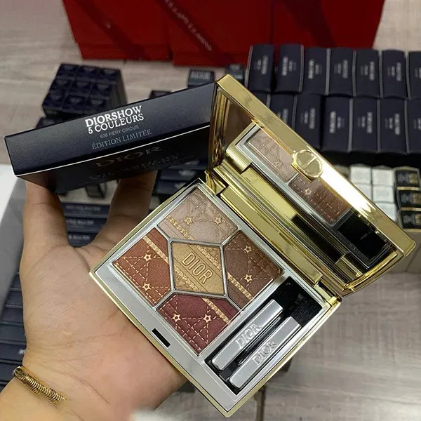 Bảng Phấn Mắt Dior Diorshow 5 Couleurs Limited Edition 636 Fiery Circus