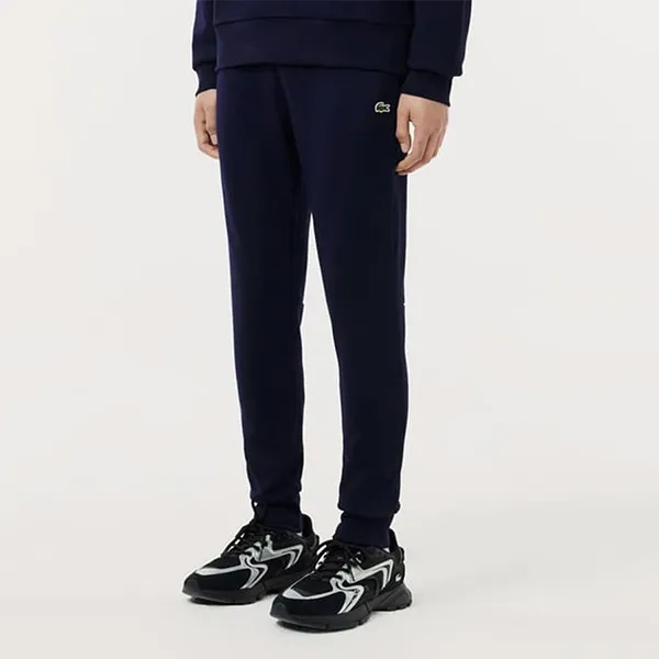 Quần Nỉ Nam Lacoste Men's Sweatpants XH9624 Màu Xanh Navy Size 3
