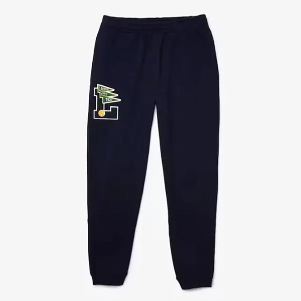 Bộ Quần Áo Nỉ Nam Lacoste Pennants L Badge Màu Xanh Navy Size 3